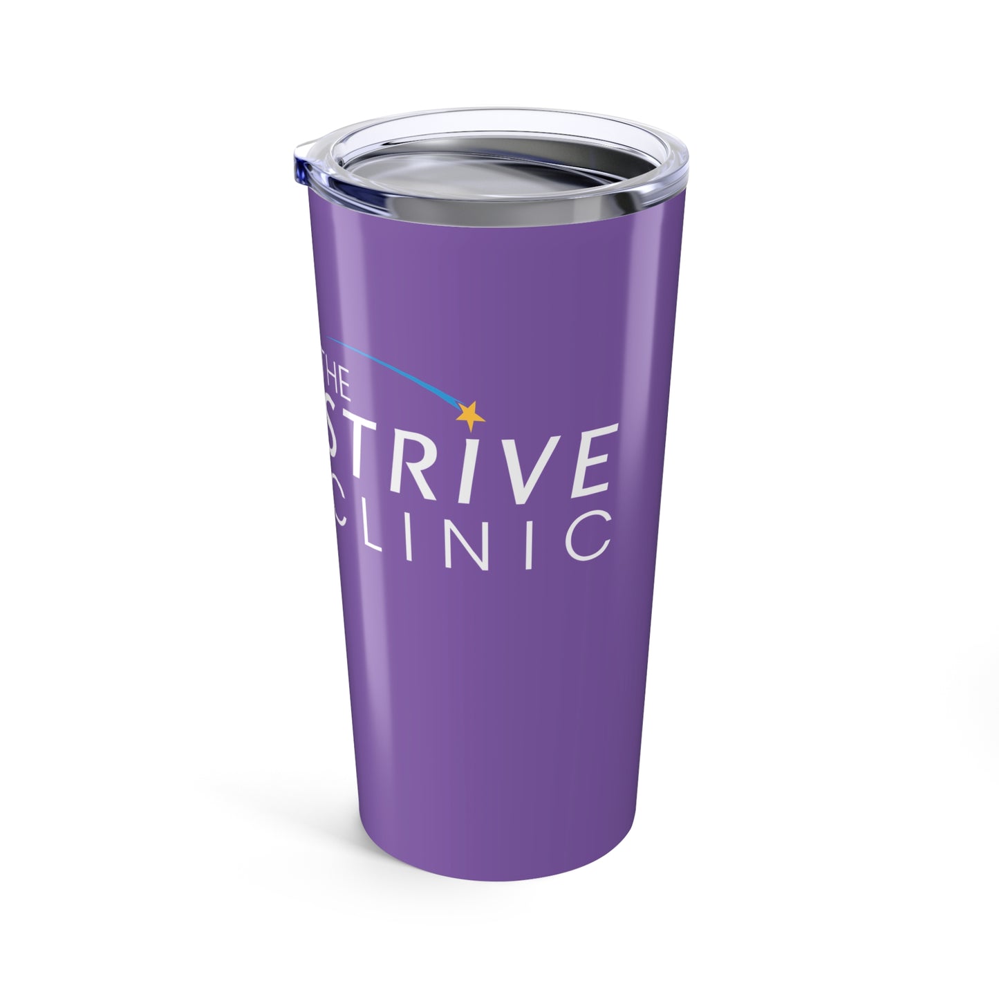 Strive Clinic 20oz Tumbler - Purple
