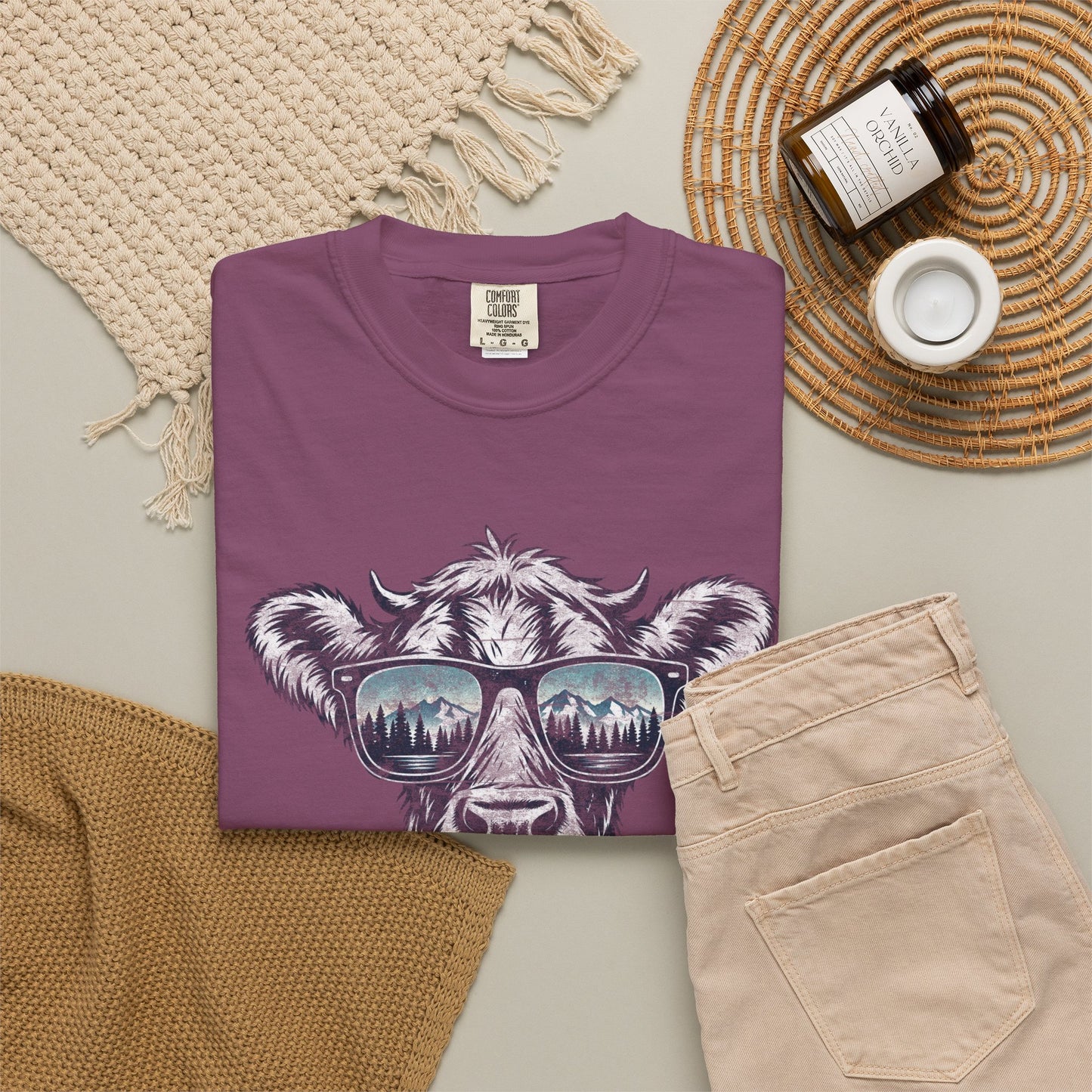 Shaded Cow Graphic Tee