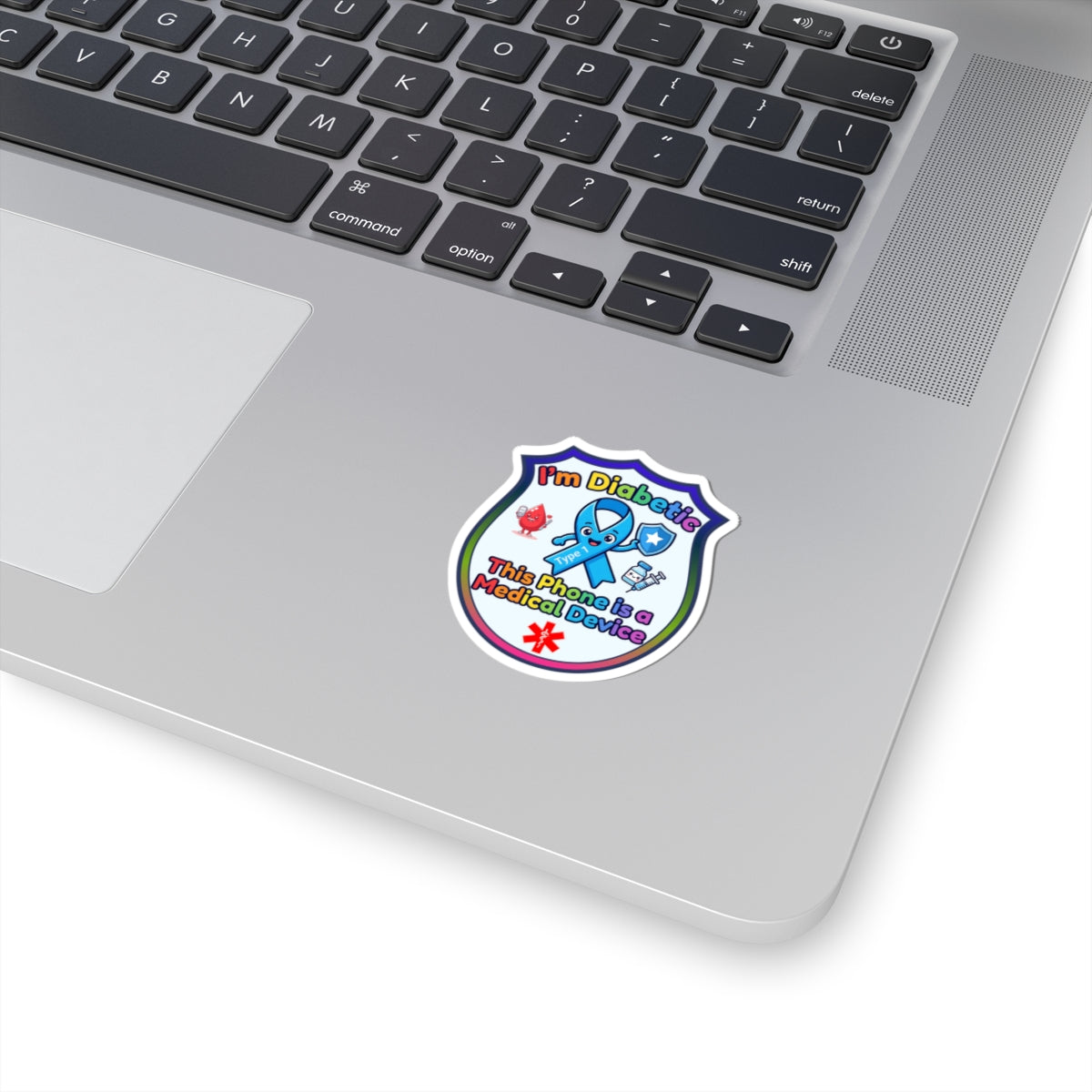 Medical T1D Phone Sticker