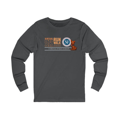 Virtual Run/Walk 5K Long Sleeve Tee — NF Strong for Sean