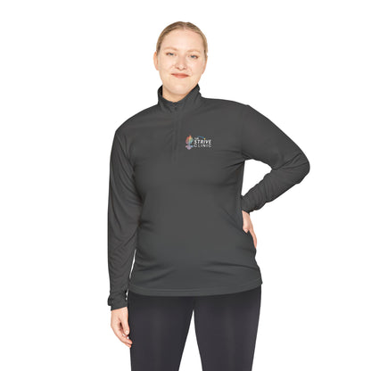 Unisex Quarter-Zip Lightweight Pullover - Strive Clinic