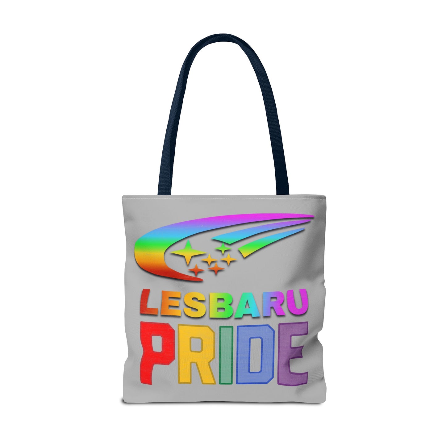 Lesbaru Pride Tote Bag, Subaru Lover, Lesbian, Reusable Bag, LGBT Rainbow Flag, LGBTQ Pride, Grocery Bag, Market Tote, Eco-Friendly