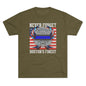 Justice for John OKeefe Tri-Blend Crew Tee, Free Karen Read Shirt, Boston Police Shield Tshirt, Badge 2490 Support Badge Design