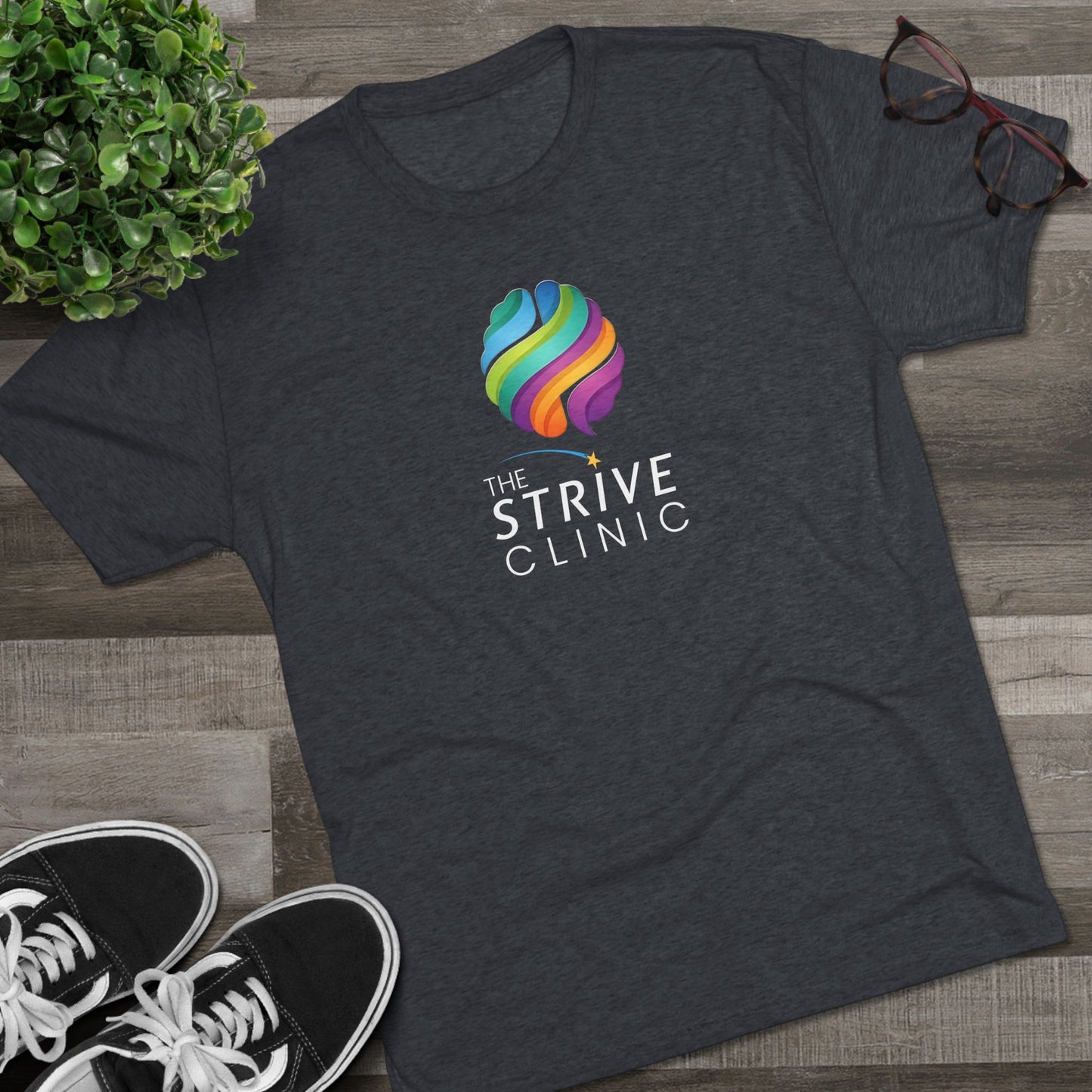 Strive Clinic Brain Tee | Front Print
