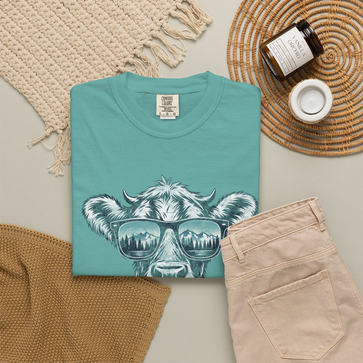 Shaded Cow Graphic Tee