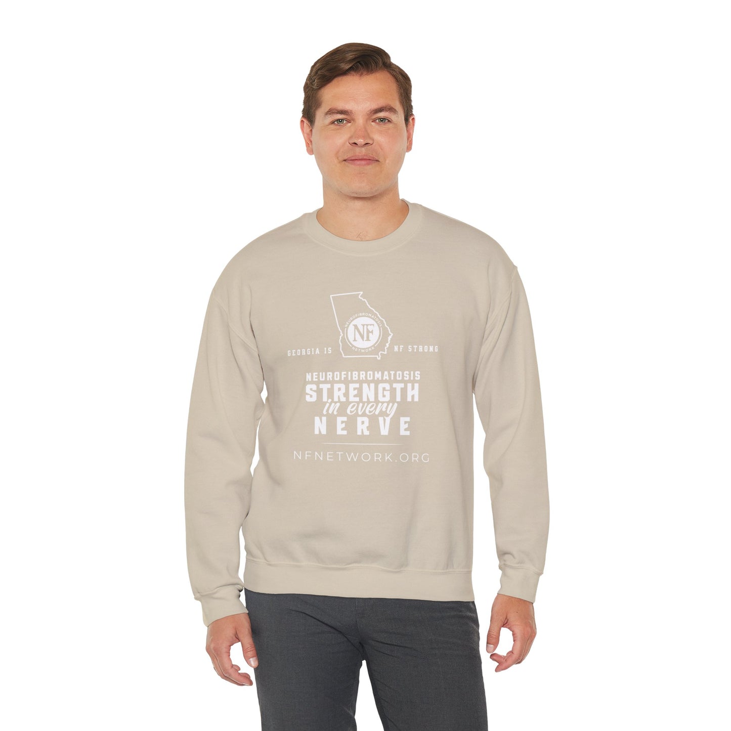 Georgia NF Crewneck Sweatshirt - Adult