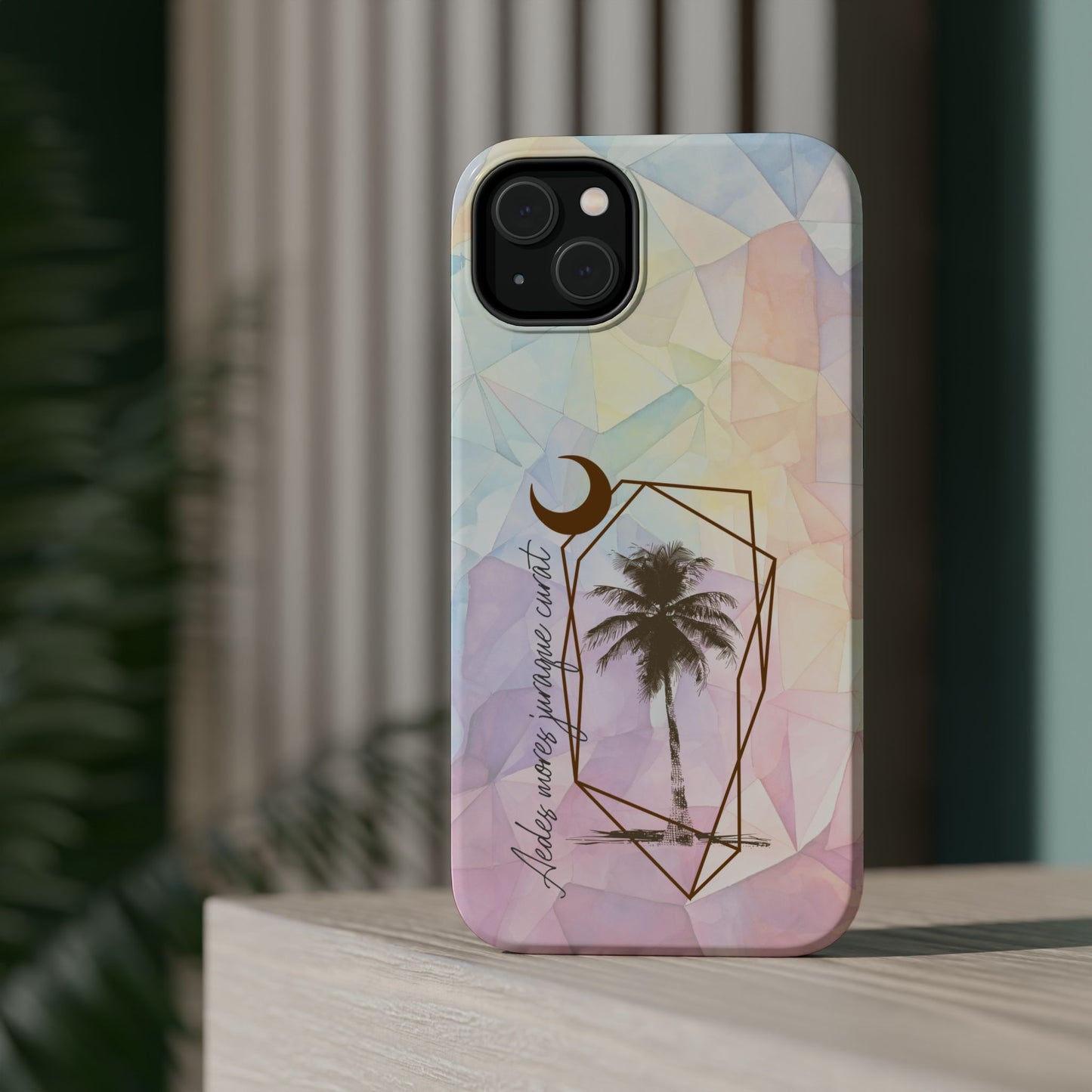 Geometric Palm phone case | Magnetic Impact-Resistant Case