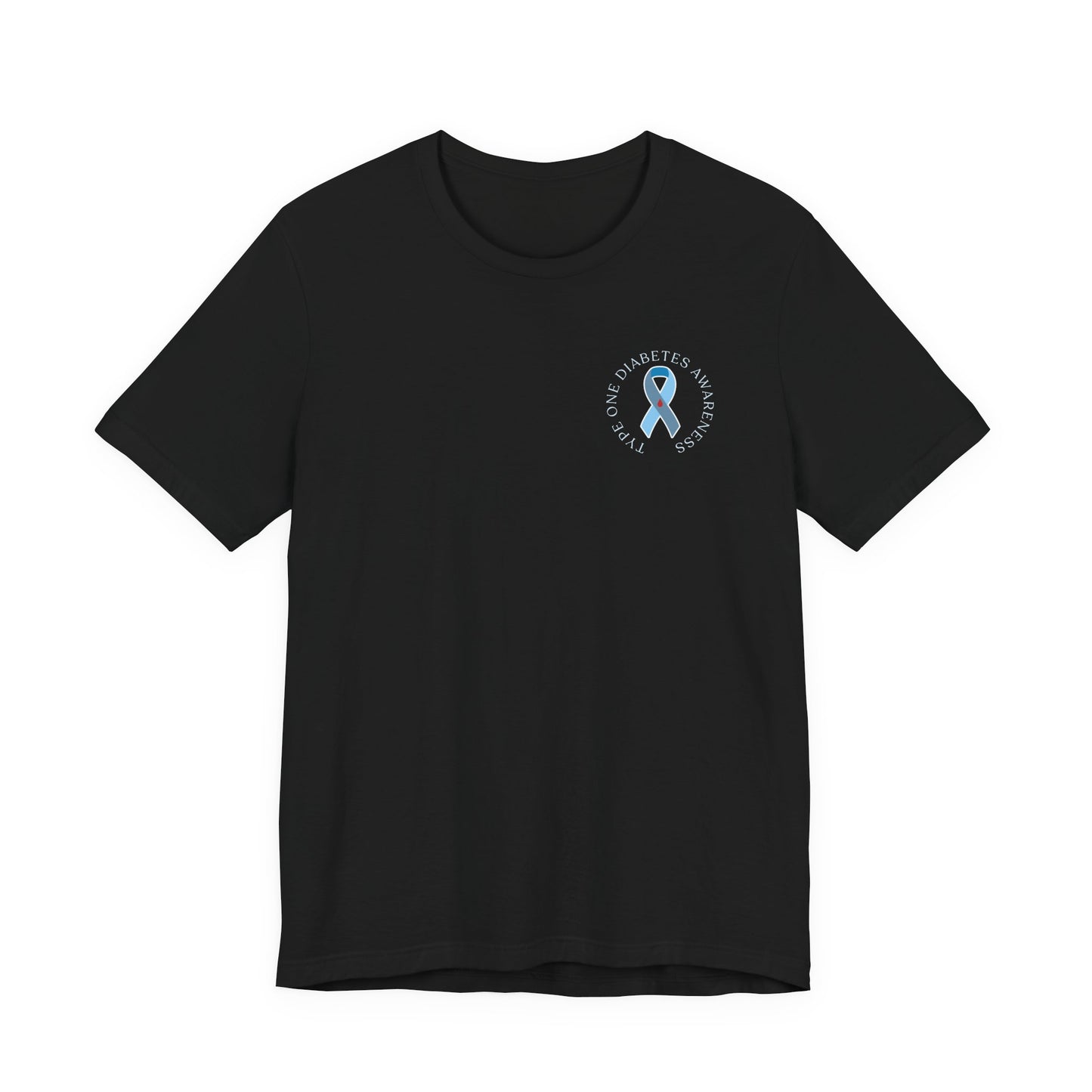 T1D Awareness Front & Back Design Tee
