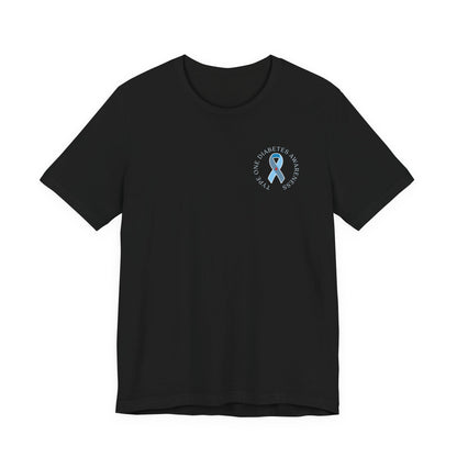 T1D Awareness Front & Back Design Tee