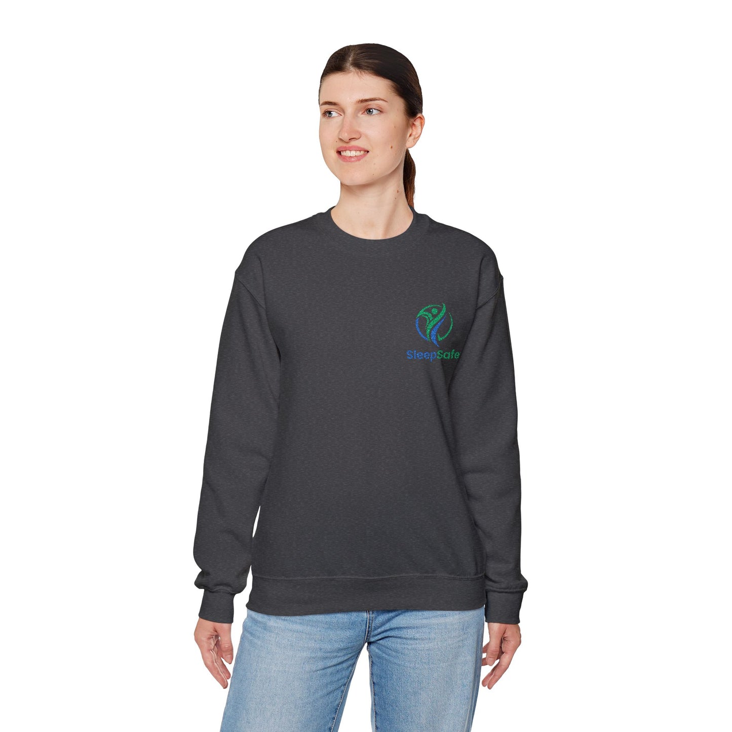 SleepSafe Logo Crewneck Sweatshirt