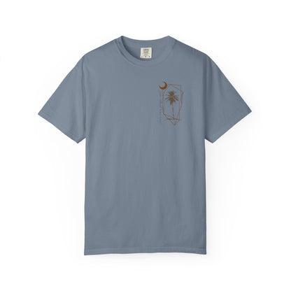Charleston Palm Tree Tee  - Coastal Graphic T-Shirt