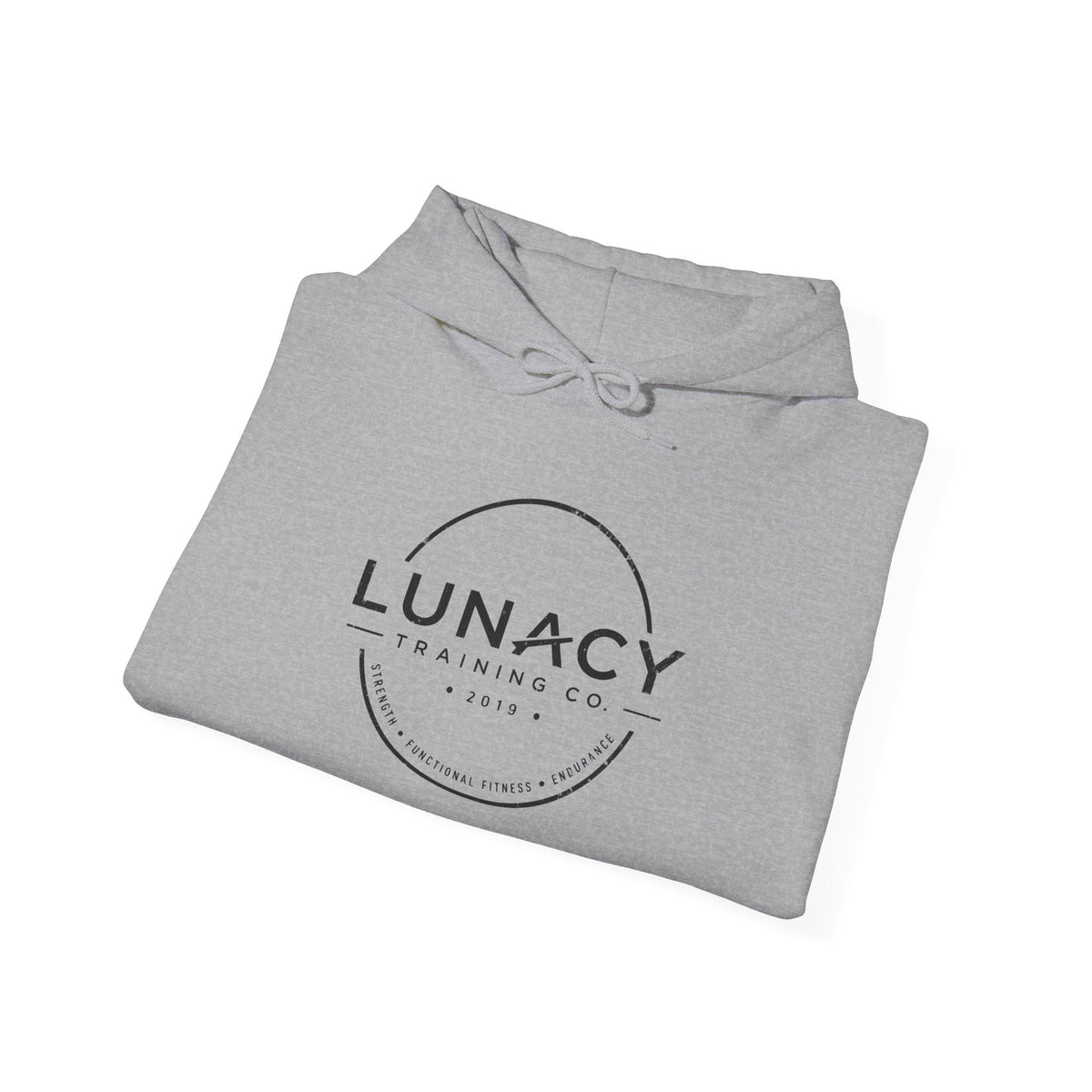 Gildan Hoodie Distressed Circle Logo