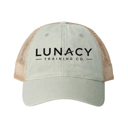 Lunacy Rebrand Black Women's Washed Mesh-Back Cap