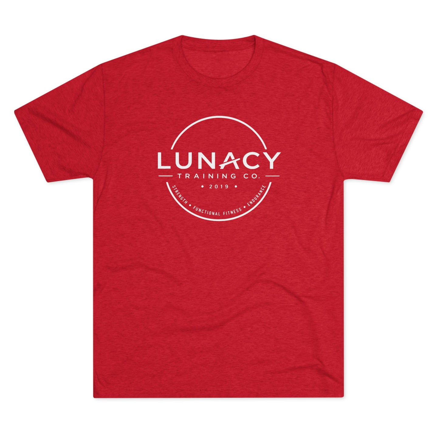 Lunacy Training Co. Circle Logo Next Level Tee