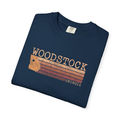 Woodstock Georgia Boho "Band of Colors" T-Shirt