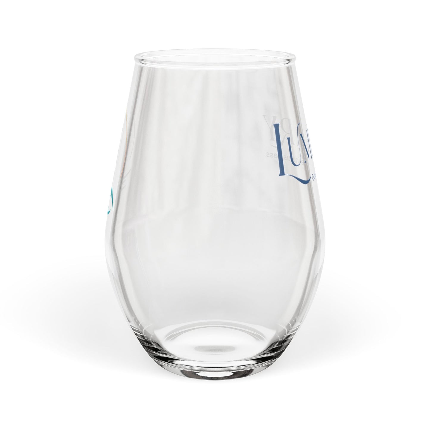 Luminary Logo Stemless Wine Glass — 11.75 oz