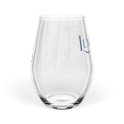 Luminary Logo Stemless Wine Glass — 11.75 oz