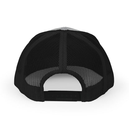 Embroidered Mesh Snapback Hat