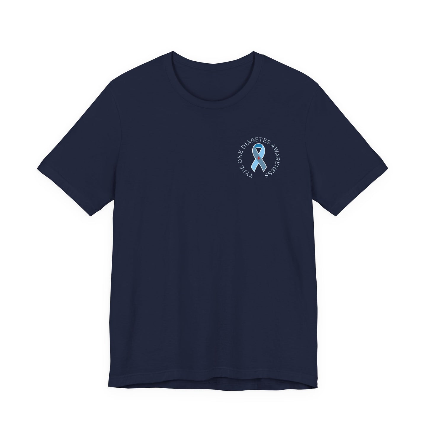 T1D Awareness Front & Back Design Tee