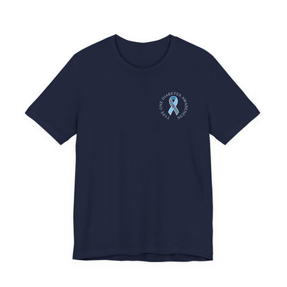 T1D Awareness Front & Back Design Tee