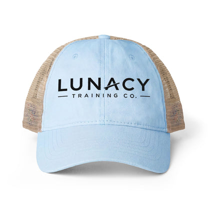 Lunacy Rebrand Black Women's Washed Mesh-Back Cap