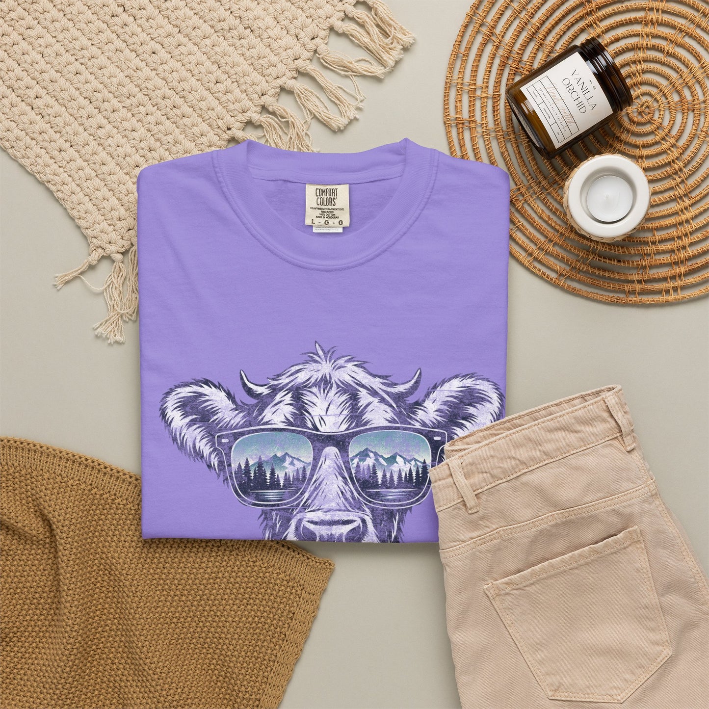 Shaded Cow Graphic Tee