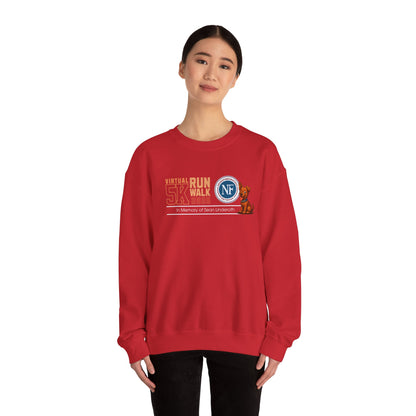 NF Virtual 5K Run/Walk Crewneck Sweatshirt — In Memory of Sean