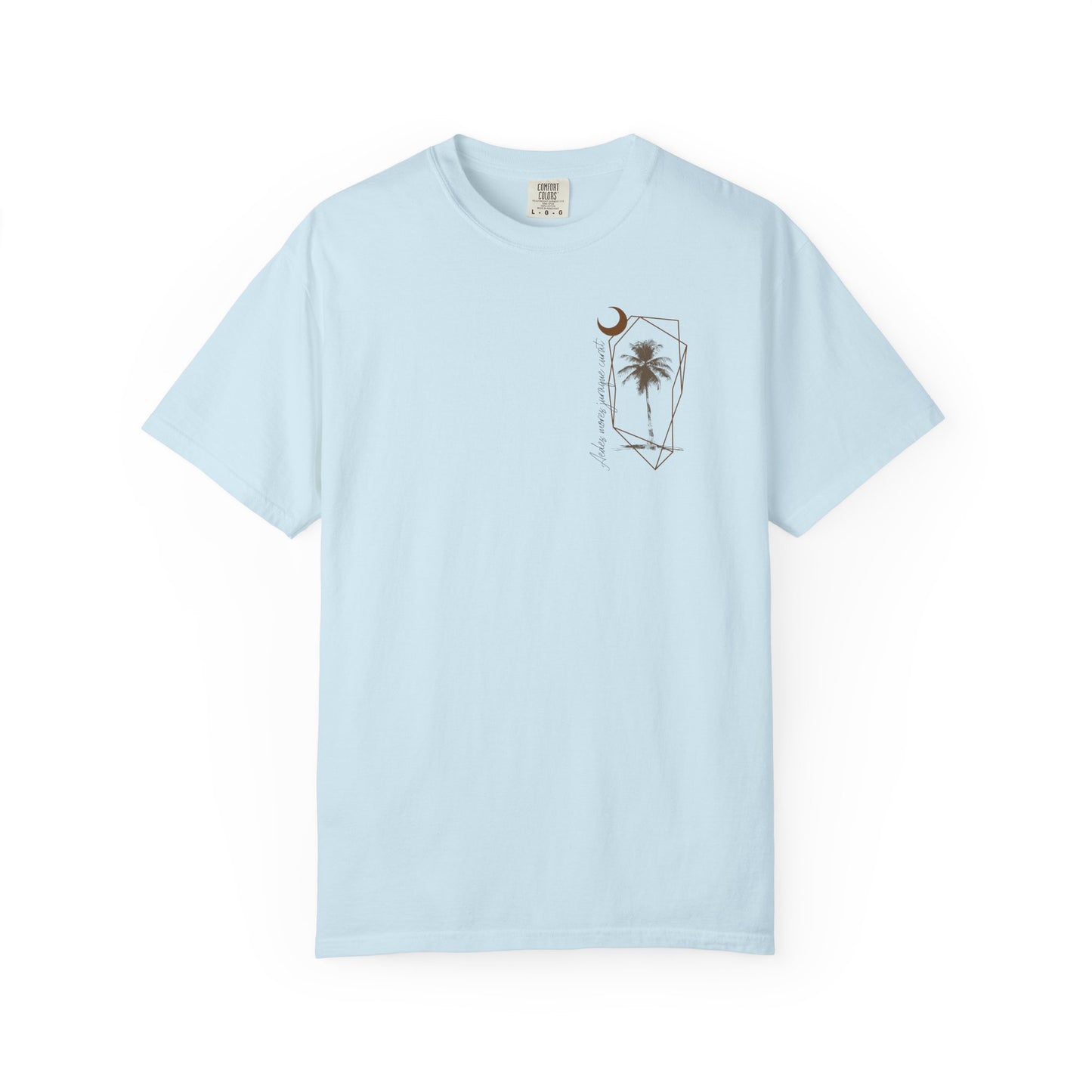 Charleston Palm Tree Tee  - Coastal Graphic T-Shirt
