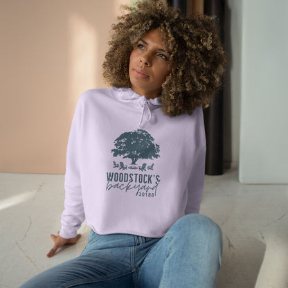 Woodstock's Backyard Crop Hoodie