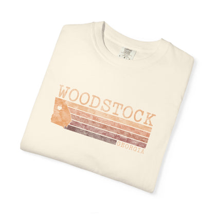 Woodstock Georgia Boho "Band of Colors" T-Shirt