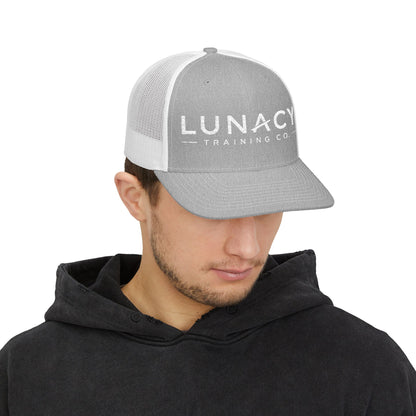 Embroidered Mesh Snapback Hat