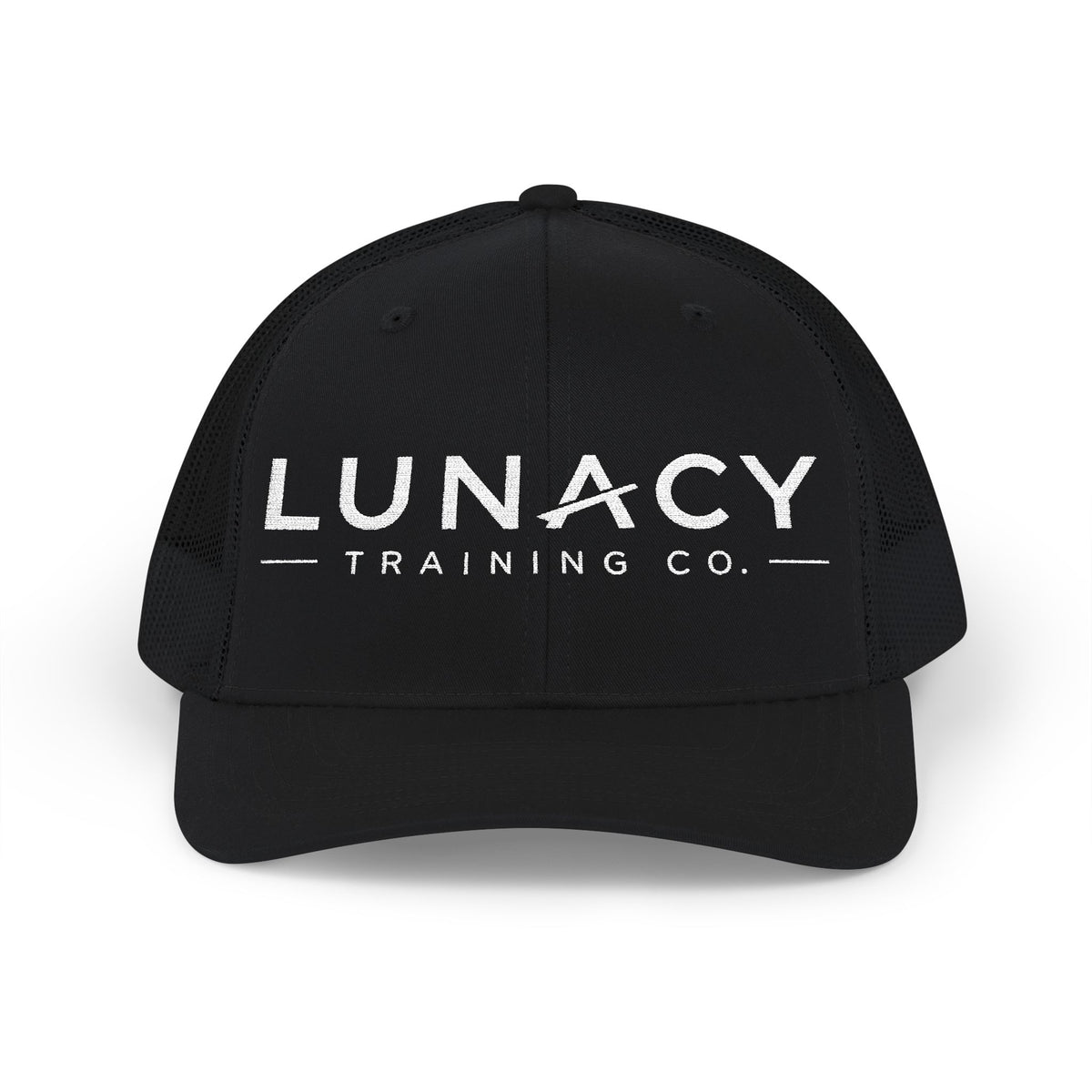 Embroidered Mesh Snapback Hat