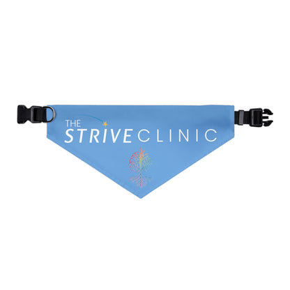 Blue Pet Bandana Collar - Strive Clinic