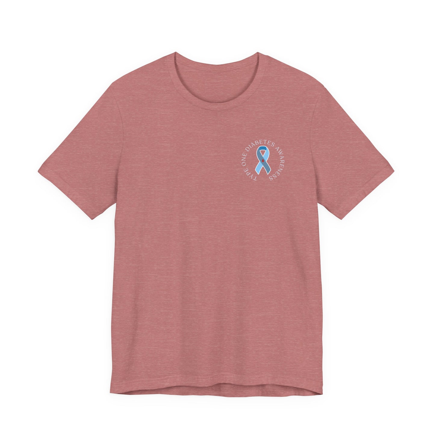 T1D Awareness Front & Back Design Tee