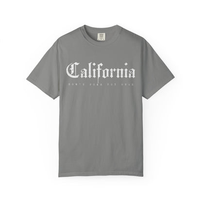 California Don't Poke the Bear Garment Dyed Tee