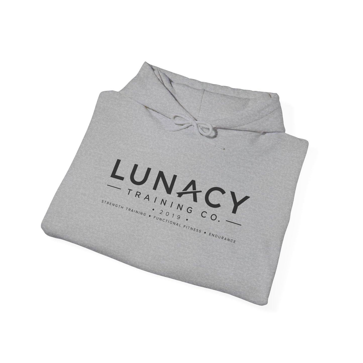 Lunacy Training Co. Logo Hoodie — Front Print
