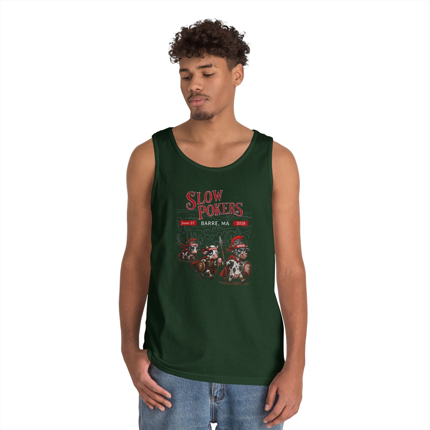 Barre Spartan Slow Pokers Unisex Tank