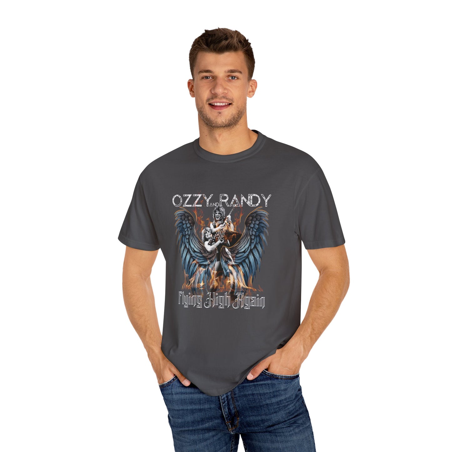 Flying High Again Garment Dyed Tee