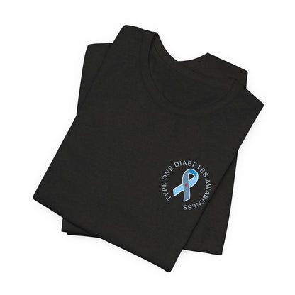 T1D Awareness Front & Back Design Tee