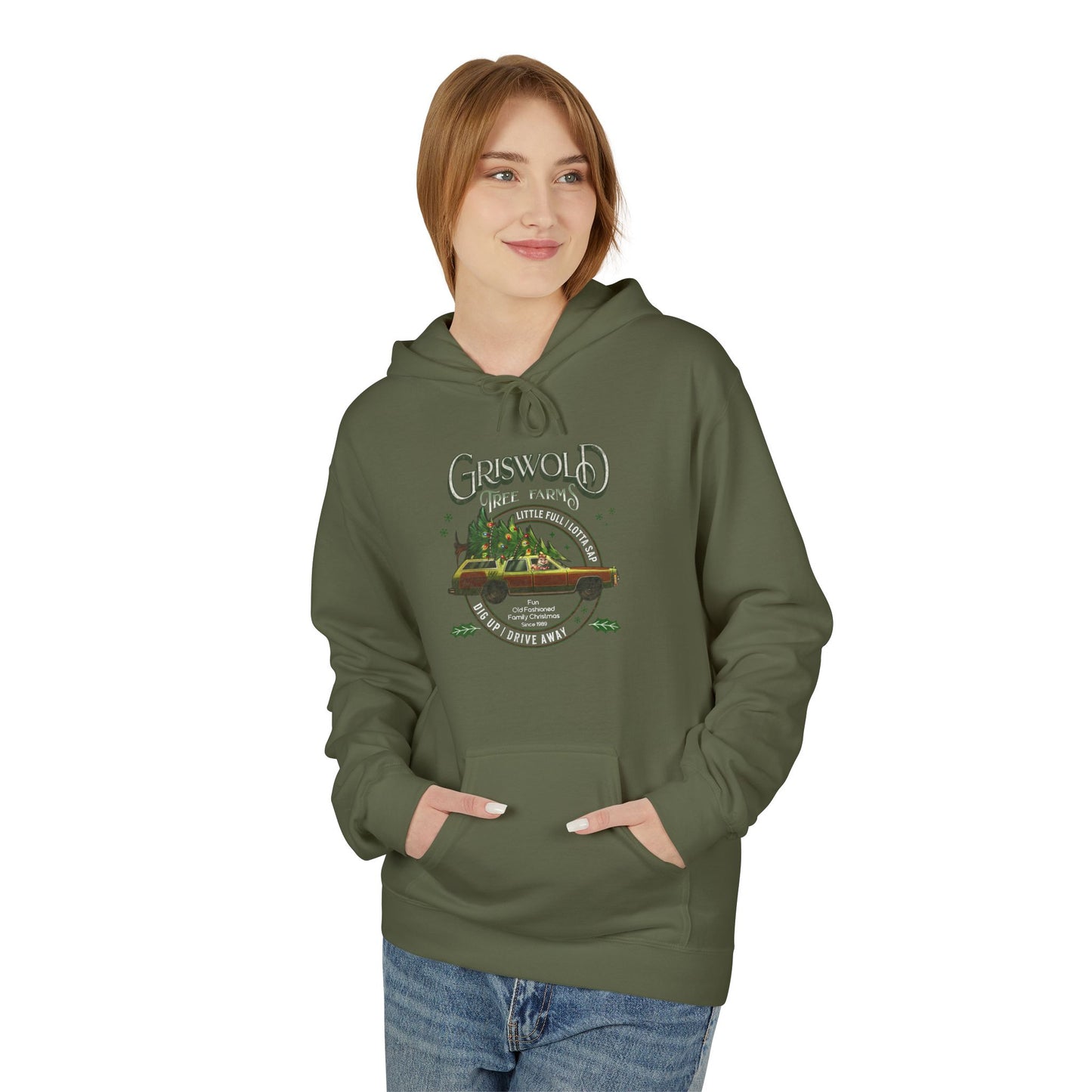 Christmas Tree Farm Hoodie, National Lampoon Griswold Theme, Holiday Sweatshirt, Family Xmas