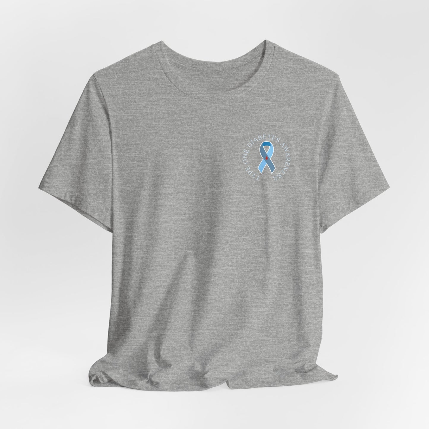 T1D Awareness Front & Back Design Tee