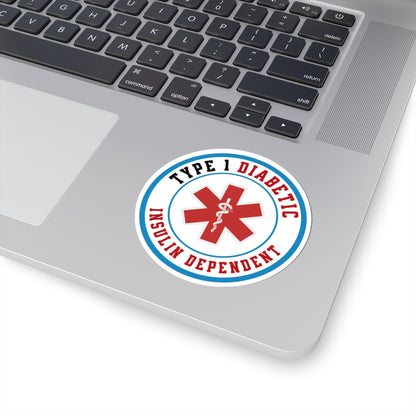 T1D Insulin Dependent Sticker