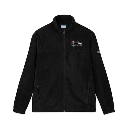 Embroidered Columbia Fleece Jacket - Strive Clinic