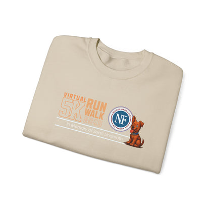 NF Virtual 5K Run/Walk Crewneck Sweatshirt — In Memory of Sean