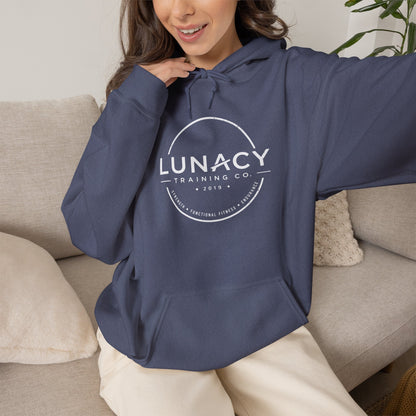 Gildan Hoodie Distressed Circle Logo