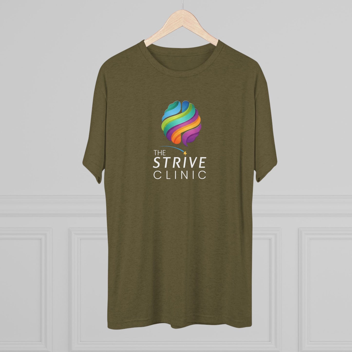 Strive Clinic Brain Tee | Front Print