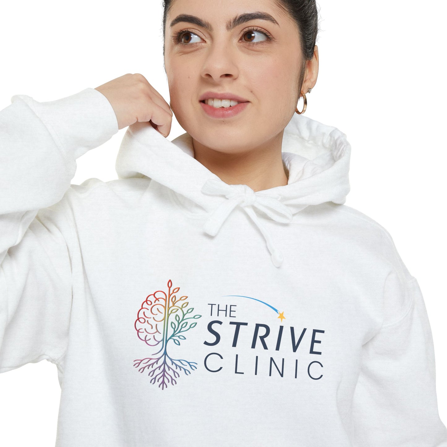 Garment-Dyed Hoodie - Strive Clinic *runs small
