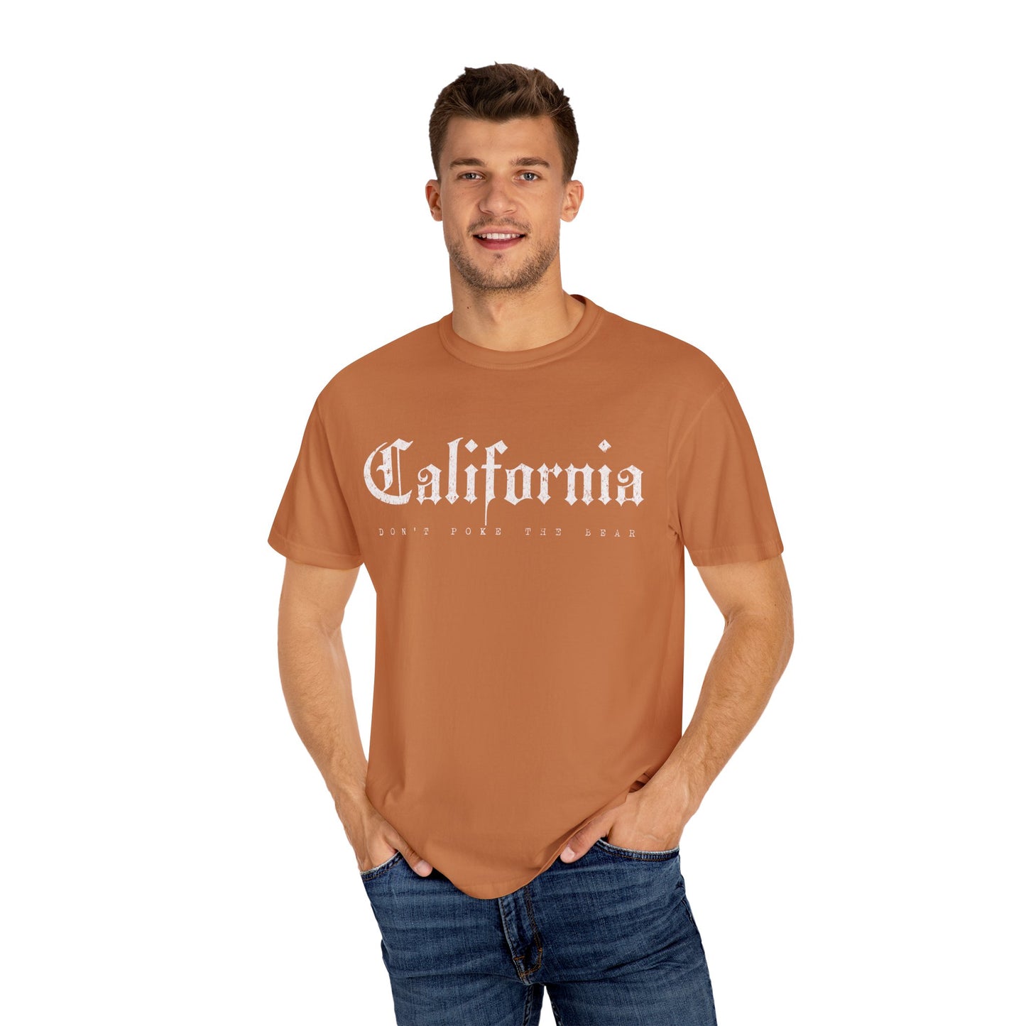 California Don't Poke the Bear Garment Dyed Tee