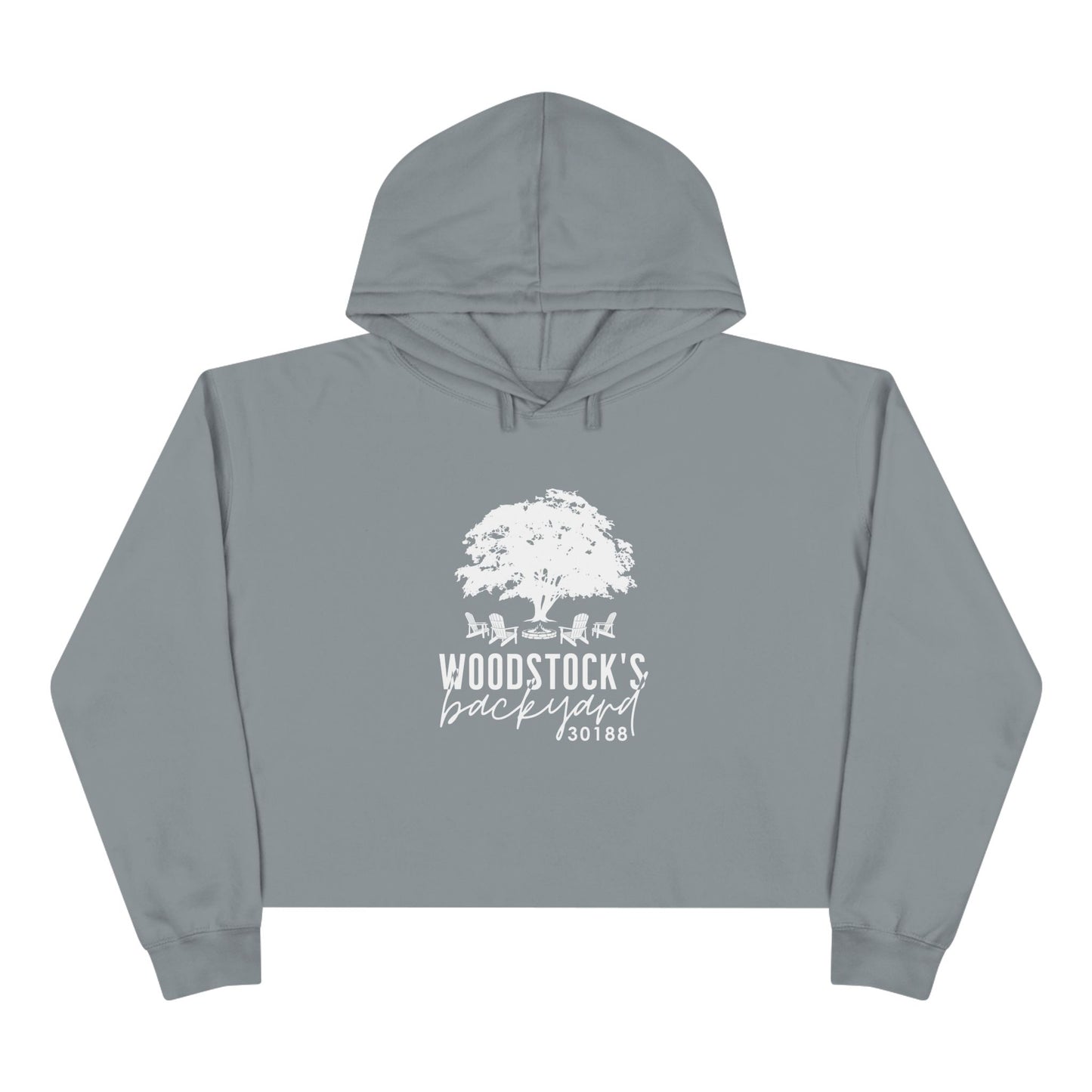 Woodstock's Backyard Crop Hoodie