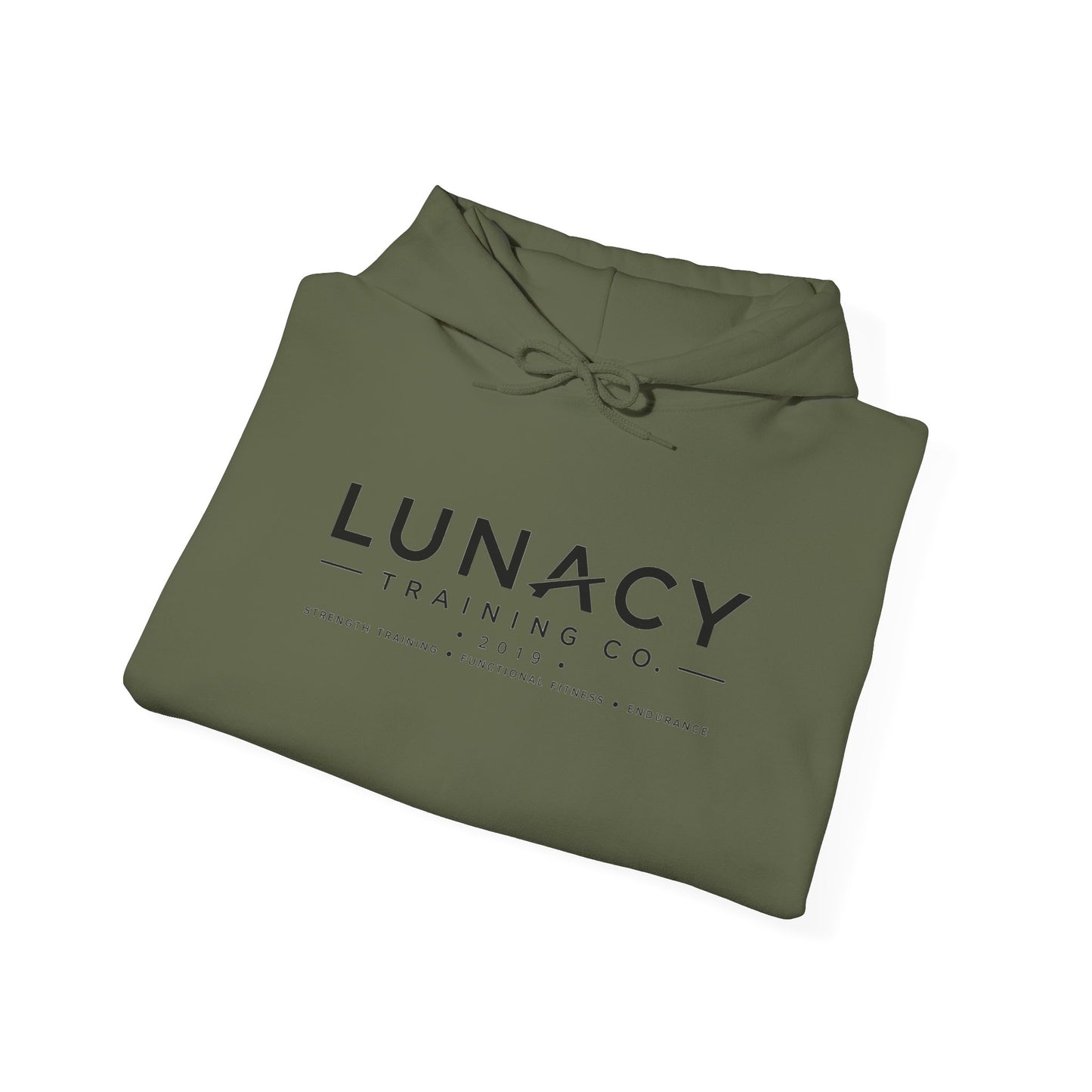 Lunacy Training Co. Logo Hoodie — Front Print